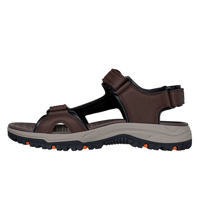 SANDALIAS HOMBRE SKECHERS PREWITT - SEABECK MARRON - 2