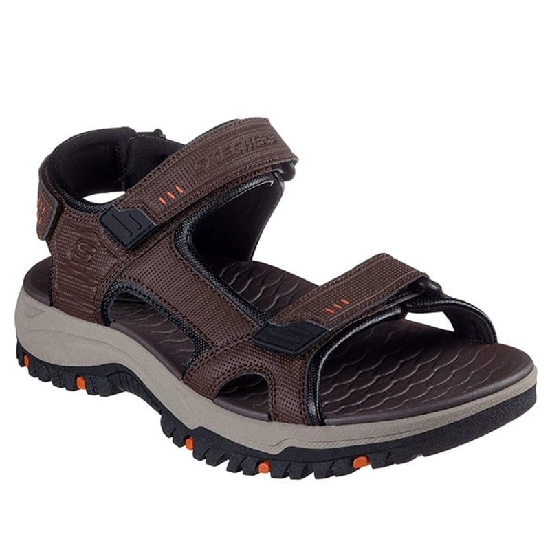 SANDALIAS HOMBRE SKECHERS PREWITT - SEABECK MARRON - 3