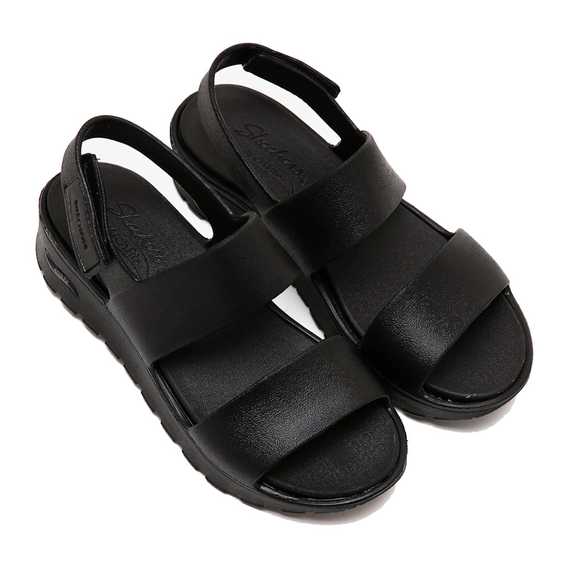 SANDALIAS MUJER SKECHERS TALLA 36CL ARCH FIT FOOTSTEPS NEGRO - 3
