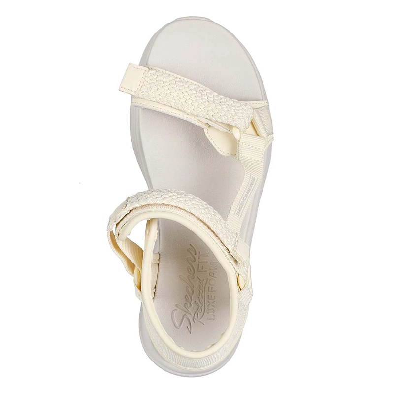 SANDALIAS MUJER SKECHERS D'LUX WALKER YEL - 3