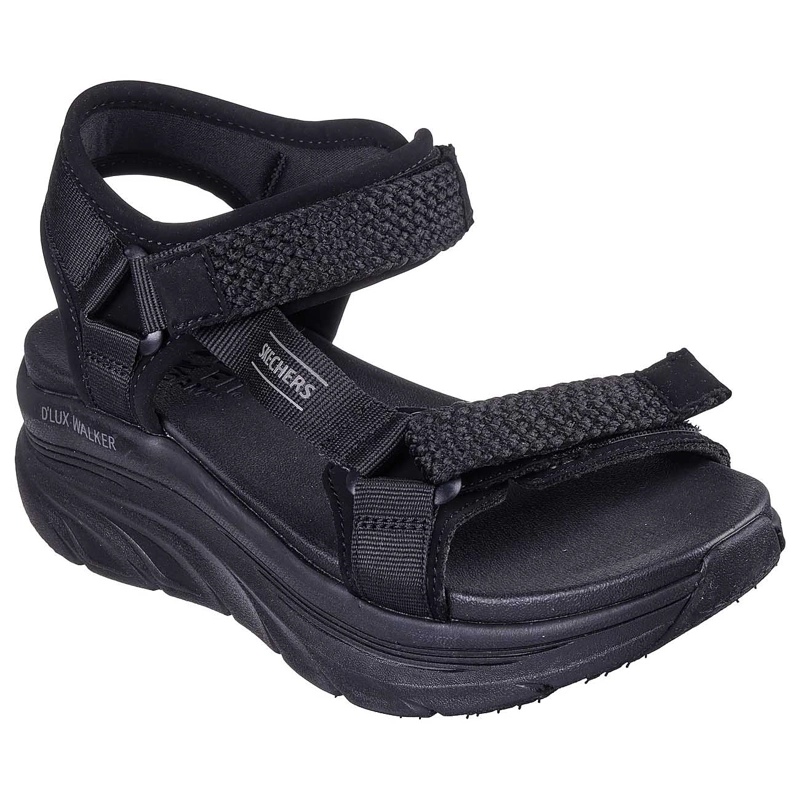 SANDALIAS MUJER SKECHERS TALLA 41CL D'LUX WALKER - PRETTY FIELD NEGRO - 3