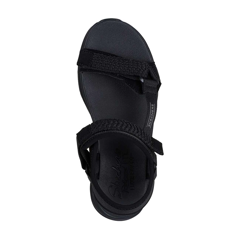SANDALIAS MUJER SKECHERS TALLA 41CL D'LUX WALKER - PRETTY FIELD NEGRO - 4