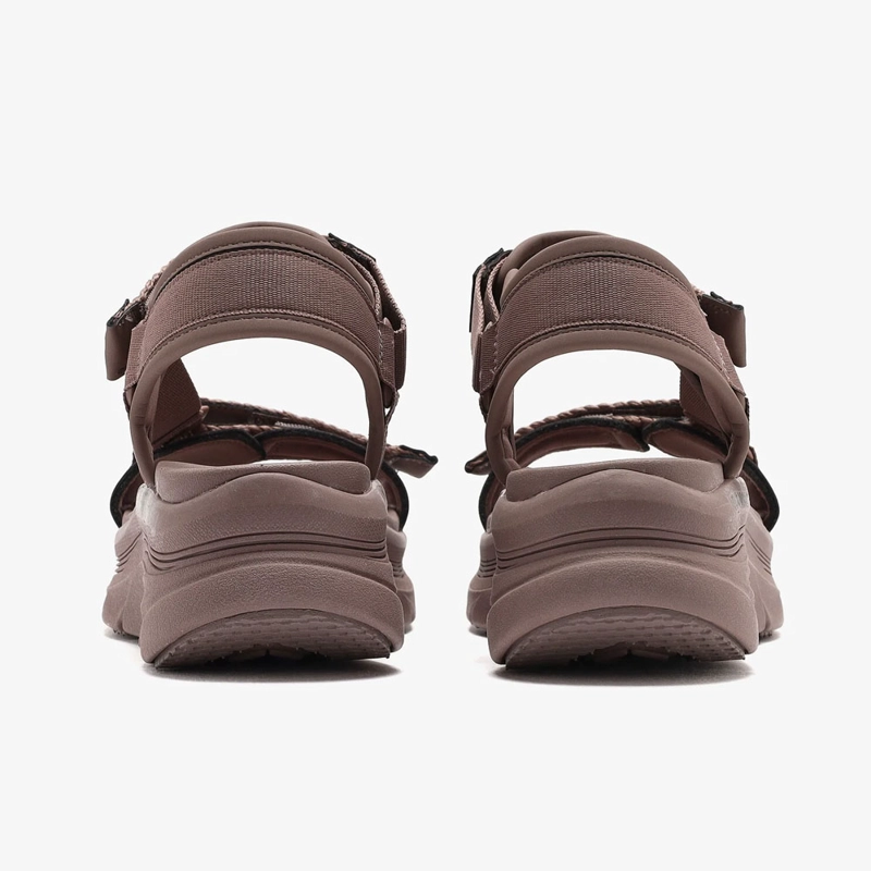SANDALIAS MUJER SKECHERS D'LUX WALKER - PRETTY FIELD MALVA - 5