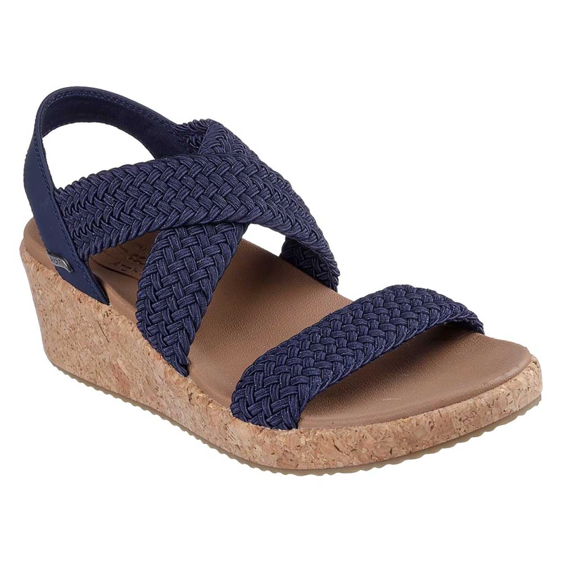 SANDALIA MUJER SKECHERS TALLA 41CL ARCH FIT BEVERLEE LOVE SPARKS AZUL - 5