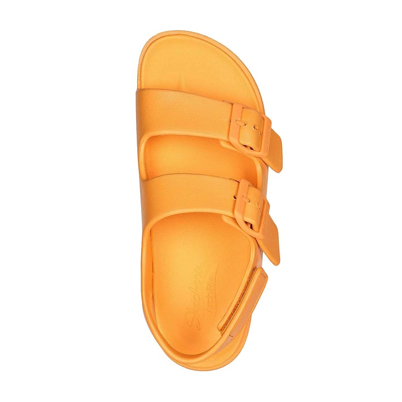 SANDALIAS MUJER SKECHERS TALLA 41CL ARCH FIT CALI BREEZE 2.0 - SUMMER VIBE NARANJO - 4