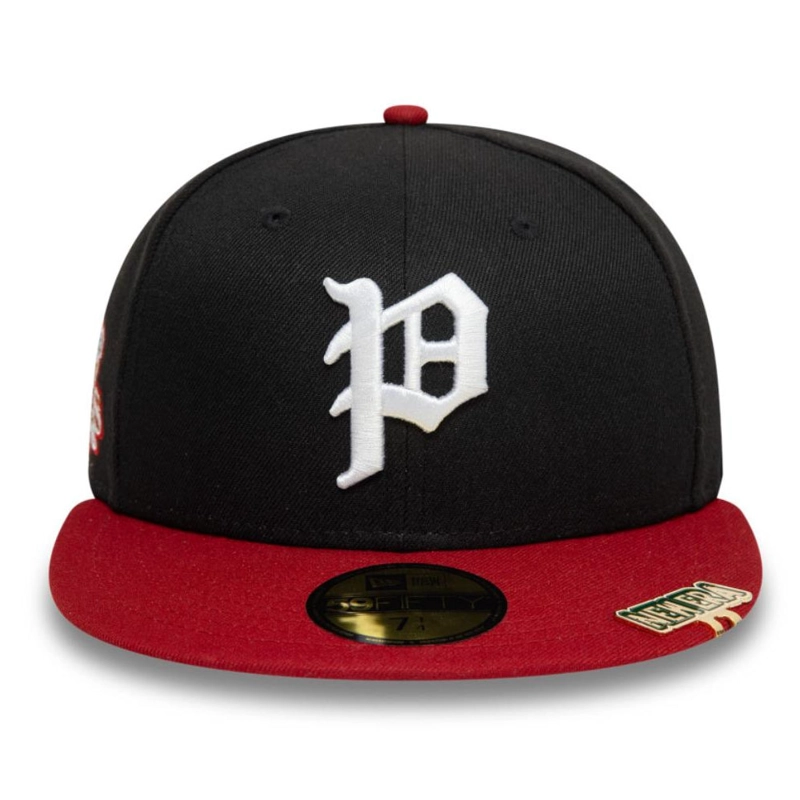 JOCKEY GORRA NEW ERA 59FIFTY PHILADELPHIA PHILLIES MLB VISOR CLIP NEGRO - 1
