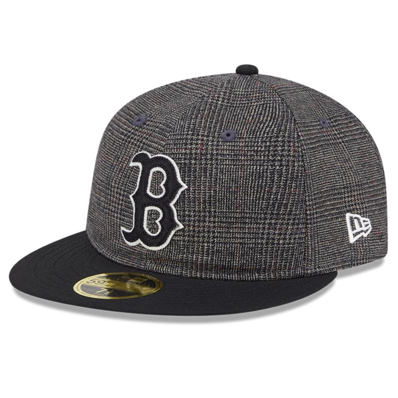 JOCKEY GORRA NEW ERA 59FIFTY DAY BOSTON RED SOX MLB NEGRO - 2
