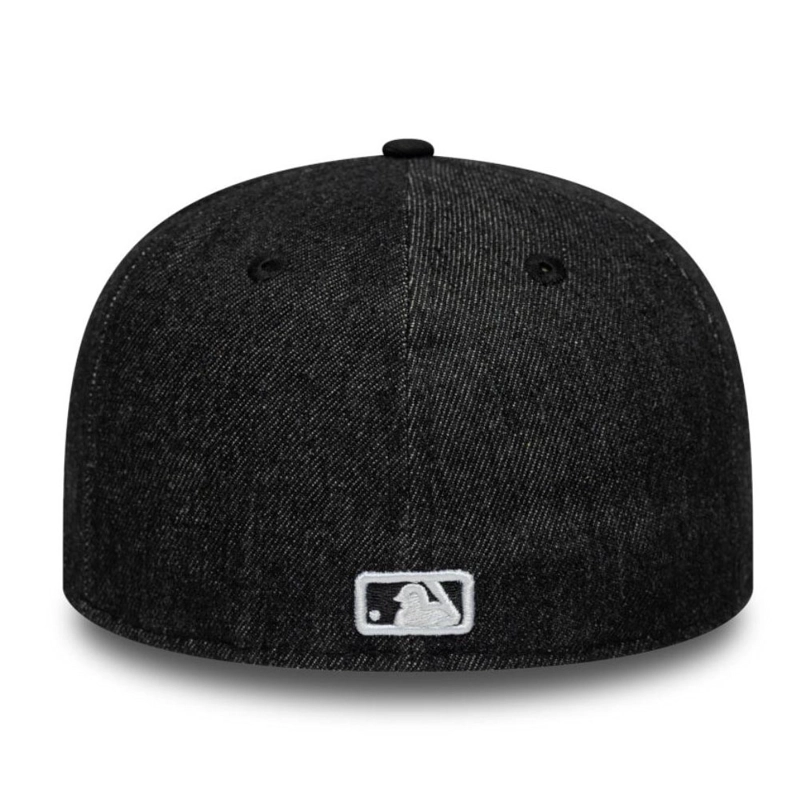 JOCKEY GORRA NEW ERA 59FIFTY CHICAGO WHITE SOX MLB DENIM 2TONE NEGRO - 4