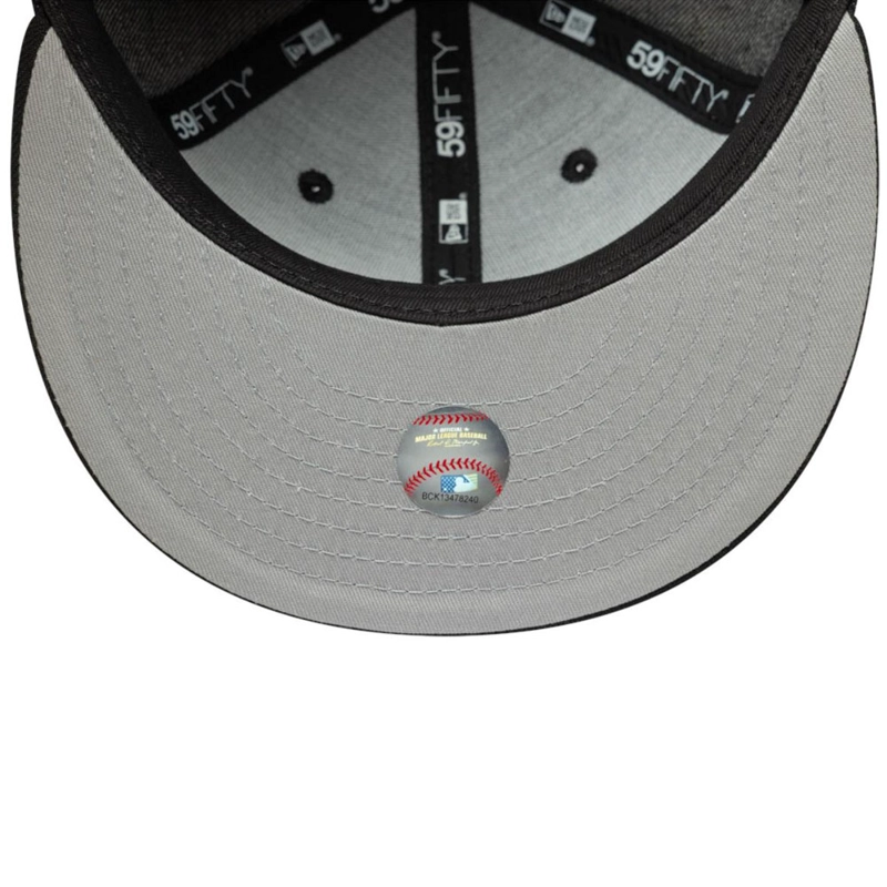 JOCKEY GORRA NEW ERA 59FIFTY CHICAGO WHITE SOX MLB DENIM 2TONE NEGRO - 5