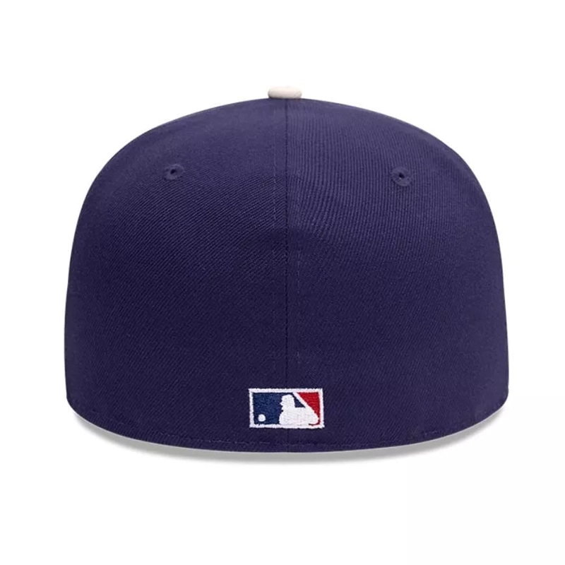 JOCKEY GORRA NEW ERA 59FIFTY ANAHEIM ANGELS MLB VISOR CLIP AZUL - 4