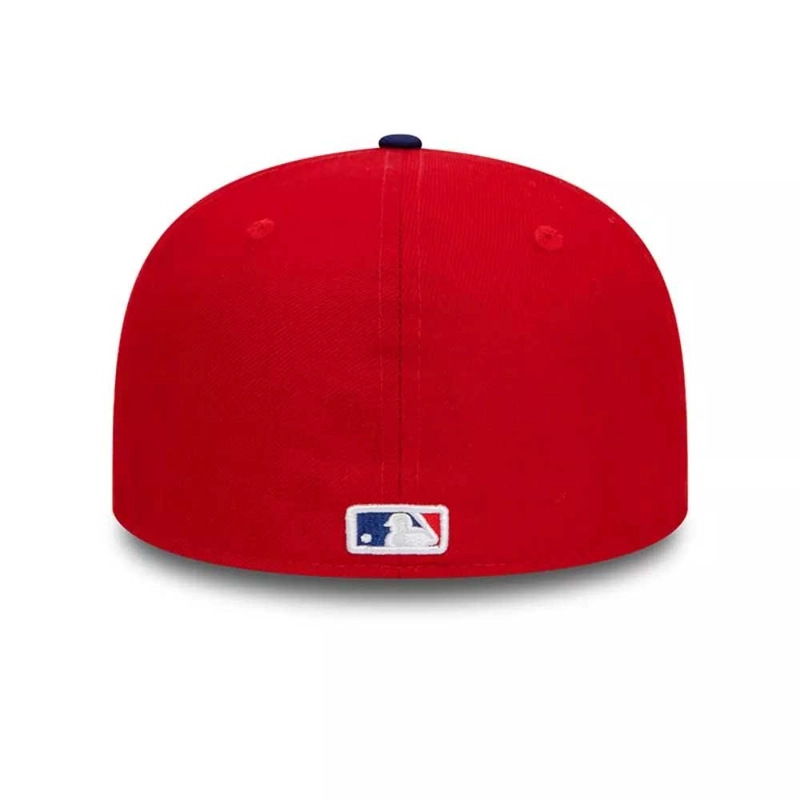 JOCKEY GORRA NEW ERA 59FIFTY PHILADELPHIA PHILLIES MLB ROJO - 5