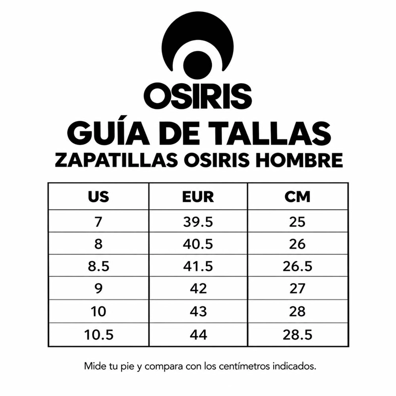 ZAPATILLAS URBANAS HOMBRE OSIRIS D3 2001 NEGRO - 6