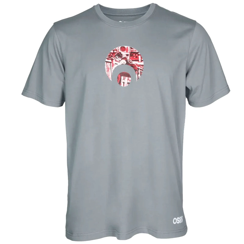 POLERA HOMBRE OSIRIS PEACOCK GRIS Celeste M