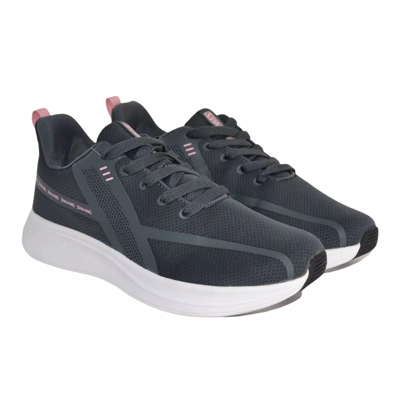 ZAPATILLAS MUJER FITNESS SPALDING ZFF2028 GRIS - 2