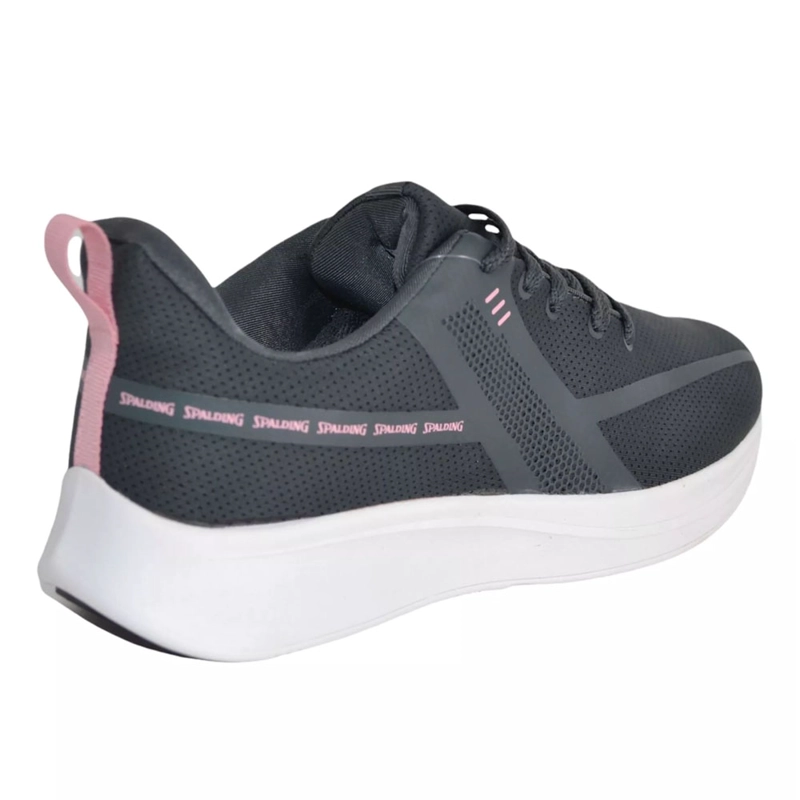 ZAPATILLAS MUJER FITNESS SPALDING ZFF2028 GRIS - 3