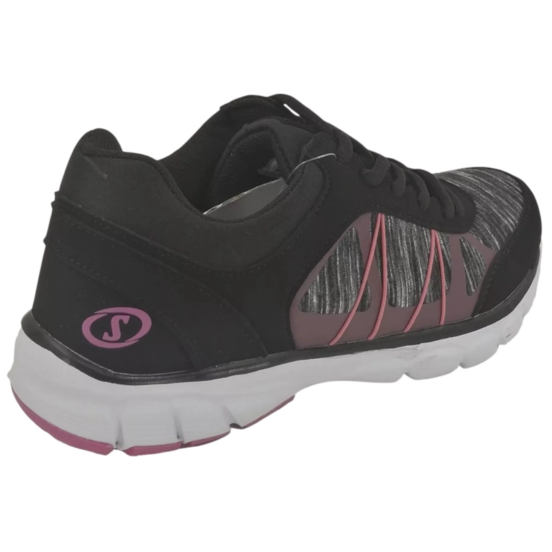 ZAPATILLAS MUJER FITNESS SPALDING ZFF6060 NEGRO - 4