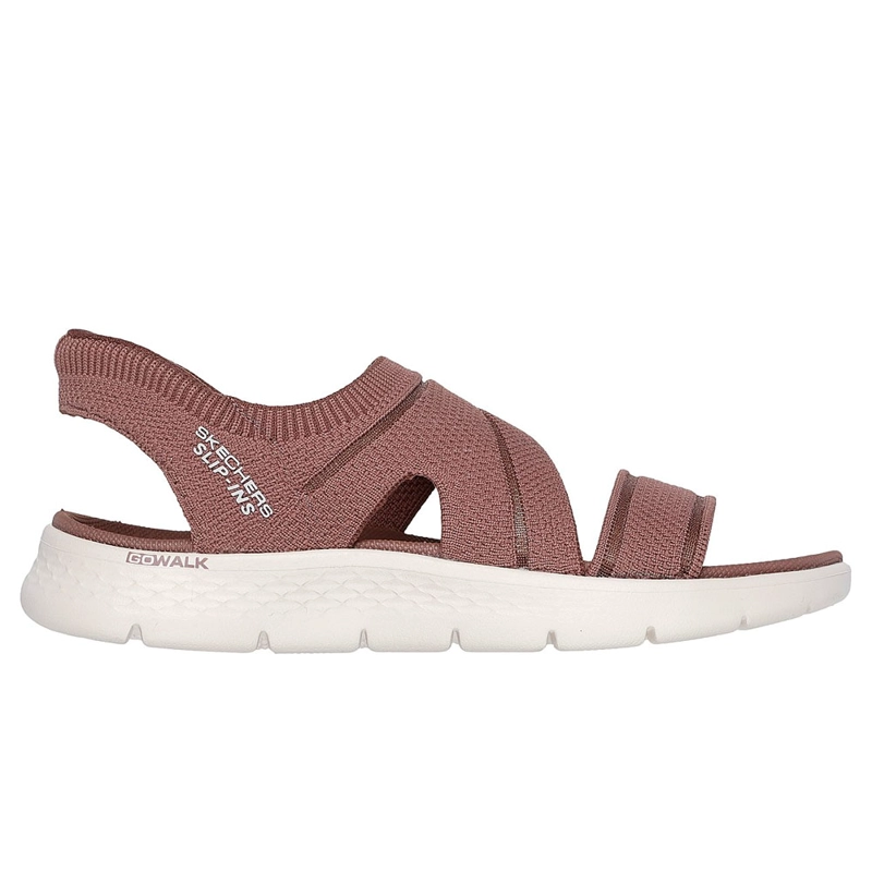SANDALIAS MUJER SKECHERS SLIP-INS GO WALK FLEX SANDAL ENTICING CAFE - 1