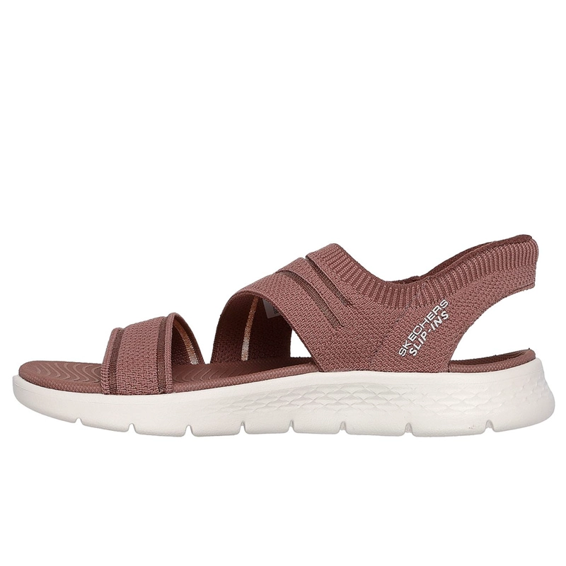 SANDALIAS MUJER SKECHERS SLIP-INS GO WALK FLEX SANDAL ENTICING CAFE - 2