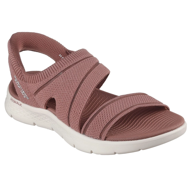 SANDALIAS MUJER SKECHERS SLIP-INS GO WALK FLEX SANDAL ENTICING CAFE - 3