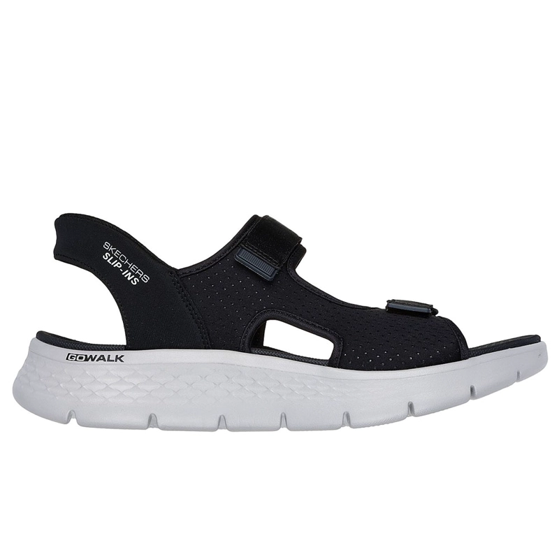 SANDALIAS HOMBRE SKECHERS SLIP-INS: GO WALK FLEX SANDAL - EASY ENTRY NEGRO - 1