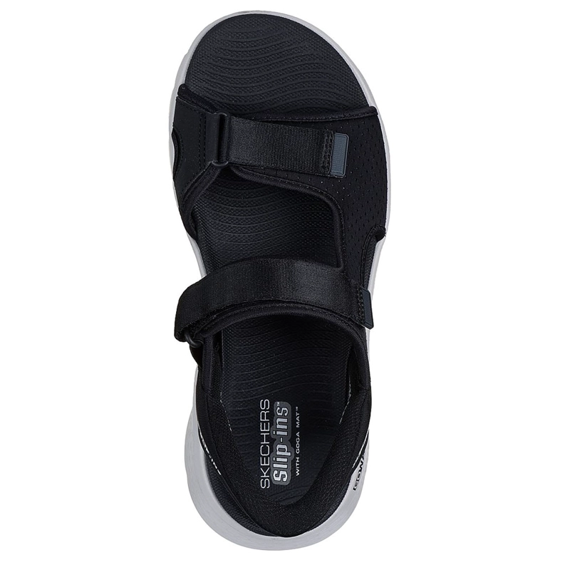 SANDALIAS HOMBRE SKECHERS SLIP-INS: GO WALK FLEX SANDAL - EASY ENTRY NEGRO - 4