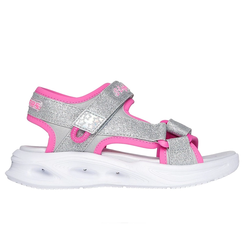SANDALIAS NIÑAS SKECHERS SOLA GLOW SANDAL ROSADO - 1