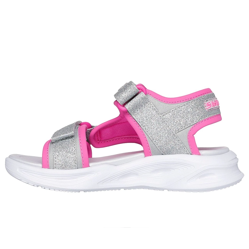 SANDALIAS NIÑAS SKECHERS SOLA GLOW SANDAL ROSADO - 2