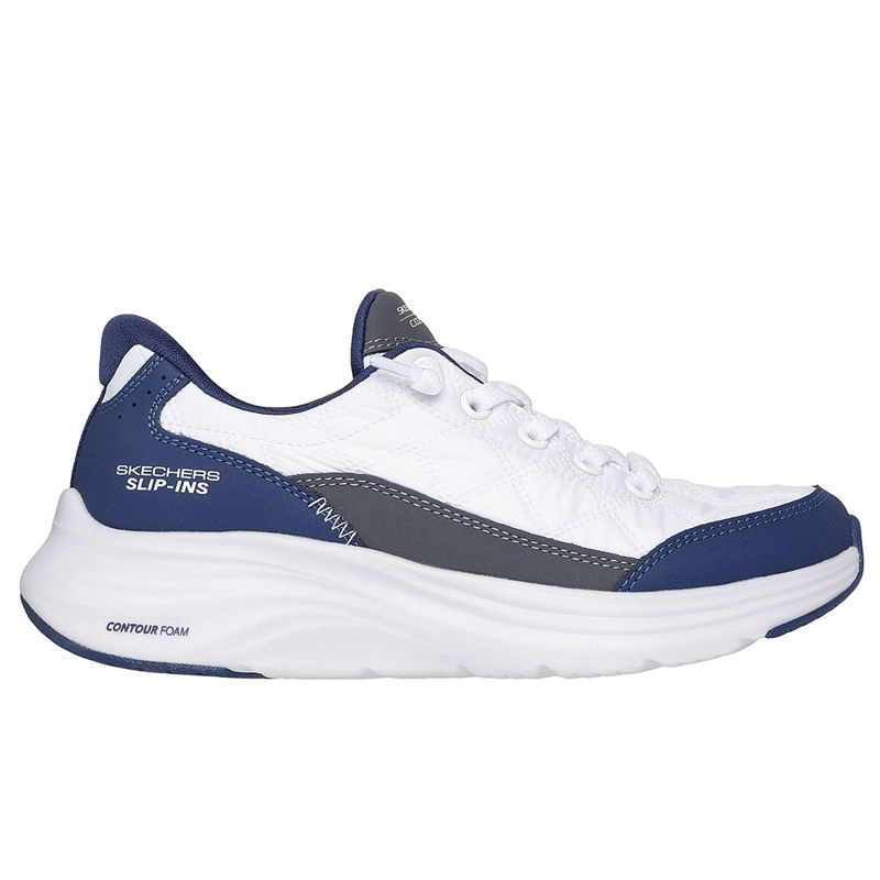 ZAPATILLAS NIÑA SKECHERS SLIP-INS CONTOUR FOAM COZY FIT BLANCO - 1