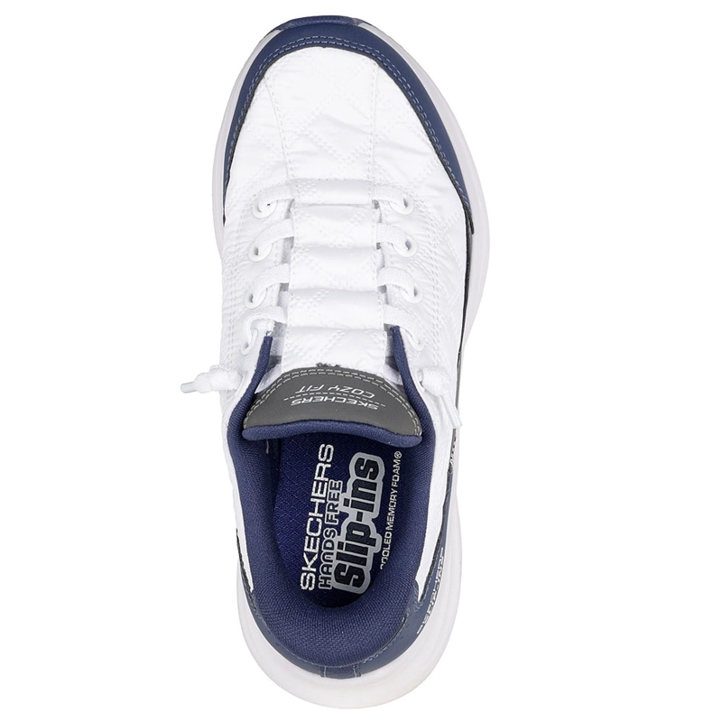 ZAPATILLAS NIÑA SKECHERS SLIP-INS CONTOUR FOAM COZY FIT BLANCO - 4