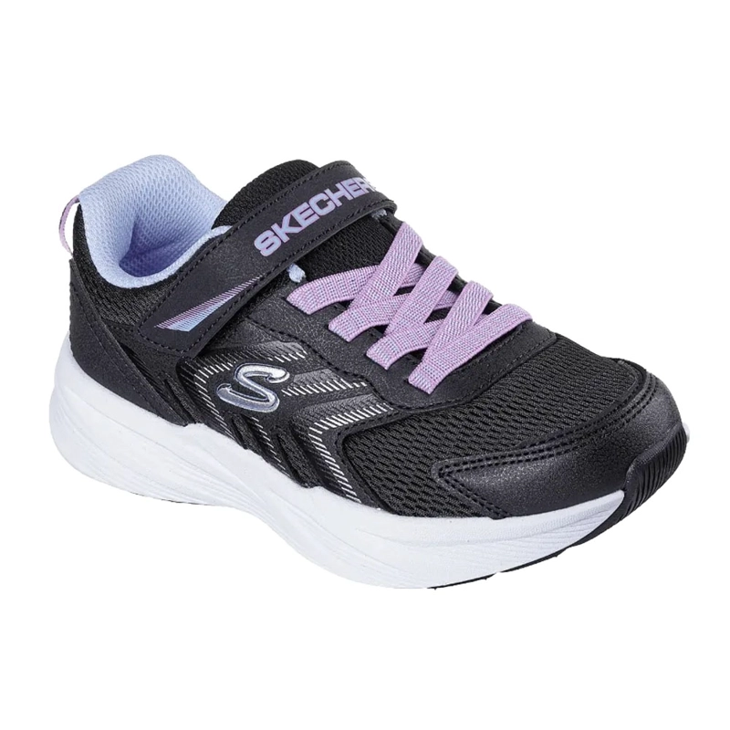 ZAPATILLAS NIÑAS SKECHERS MICROSPEC TREAD NEGRO - 3