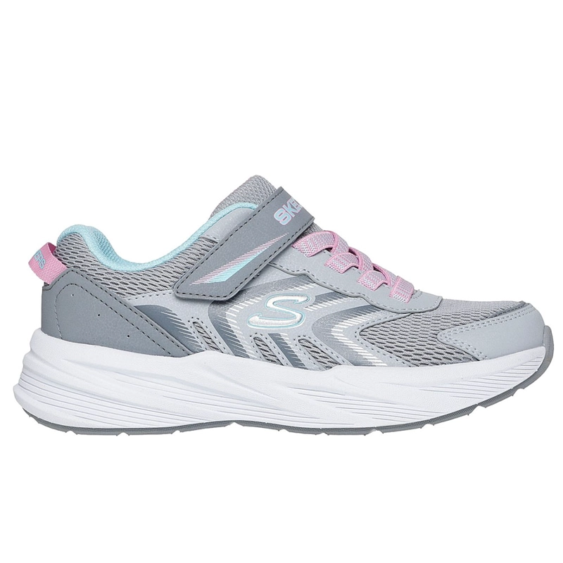 ZAPATILLAS NIÑAS SKECHERS MICROSPEC TREAD PLATEADO - 1