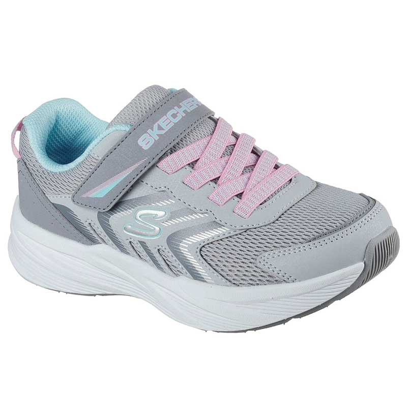 ZAPATILLAS NIÑAS SKECHERS MICROSPEC TREAD PLATEADO - 3