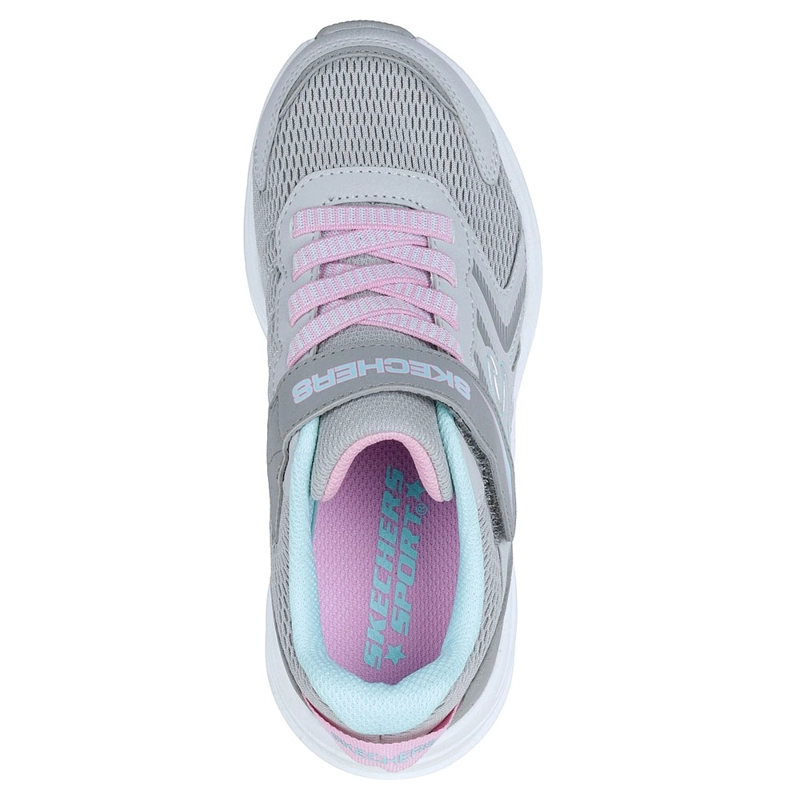 ZAPATILLAS NIÑAS SKECHERS MICROSPEC TREAD PLATEADO - 4