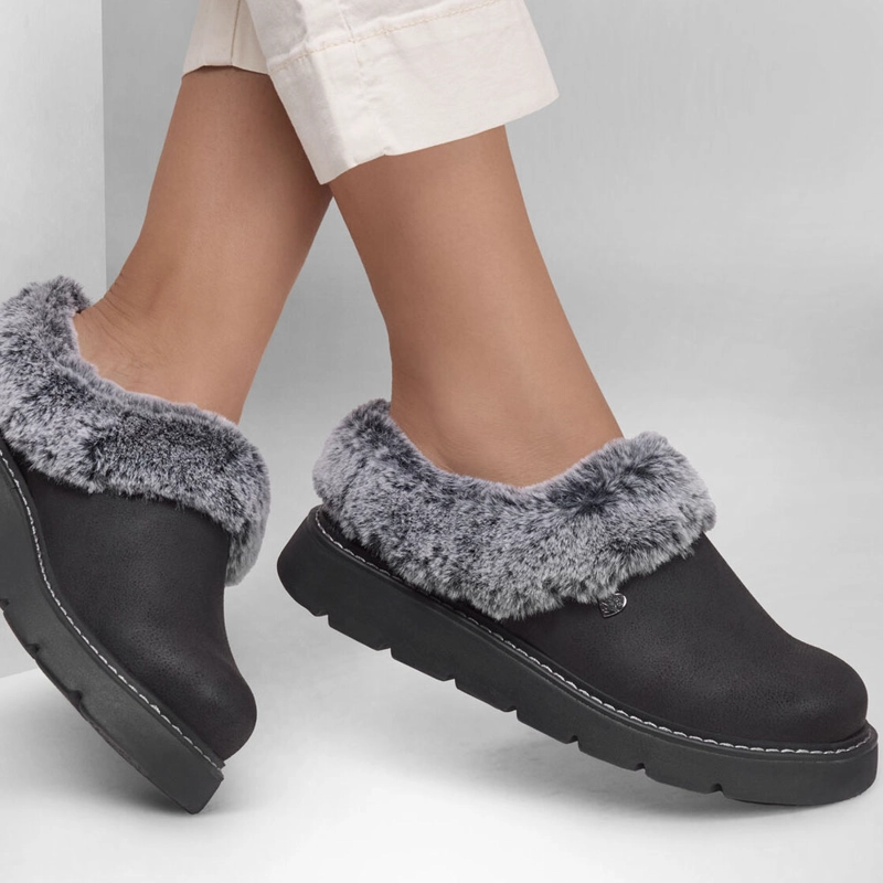 ZAPATILLAS MUJER SKECHERS KEEPSAKES LITE - COZY BLEND NEGRO - 5
