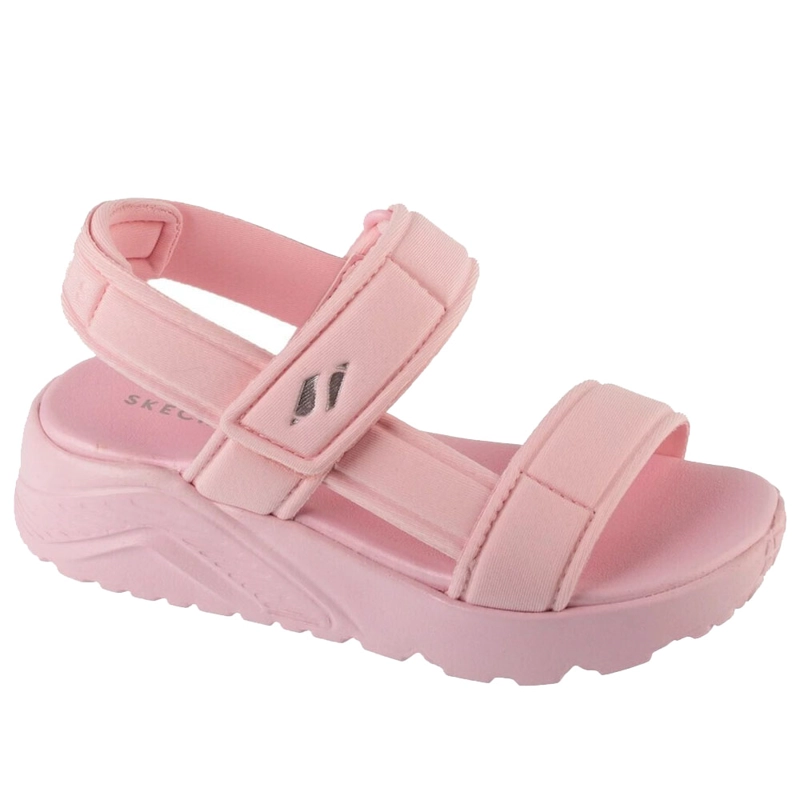 SANDALIAS NIÑAS SKECHERS UNO LITE SUNNY STAND ROSADO - 1