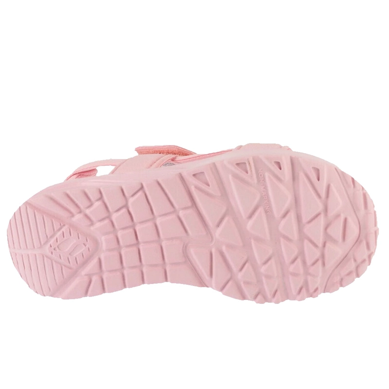 SANDALIAS NIÑAS SKECHERS UNO LITE SUNNY STAND ROSADO - 4