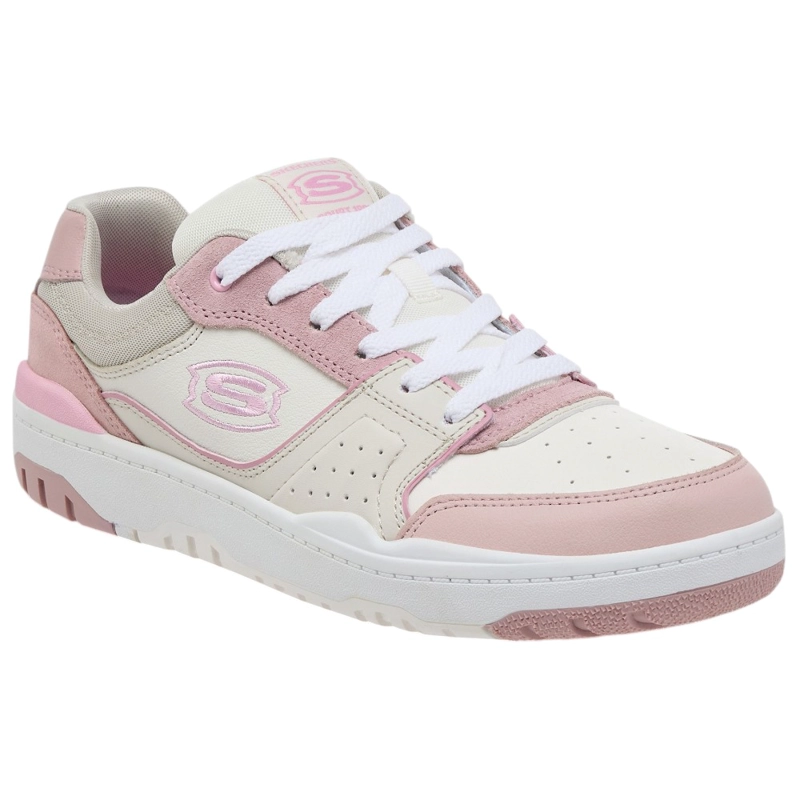ZAPATILLAS NIÑAS SKECHERS SKX-228 BLANCO ROSA - 2