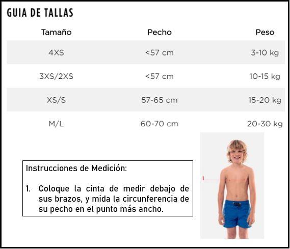 CHALECO SALVAVIDAS COMFORT BOATING NIÑOS AMARILLO - 2