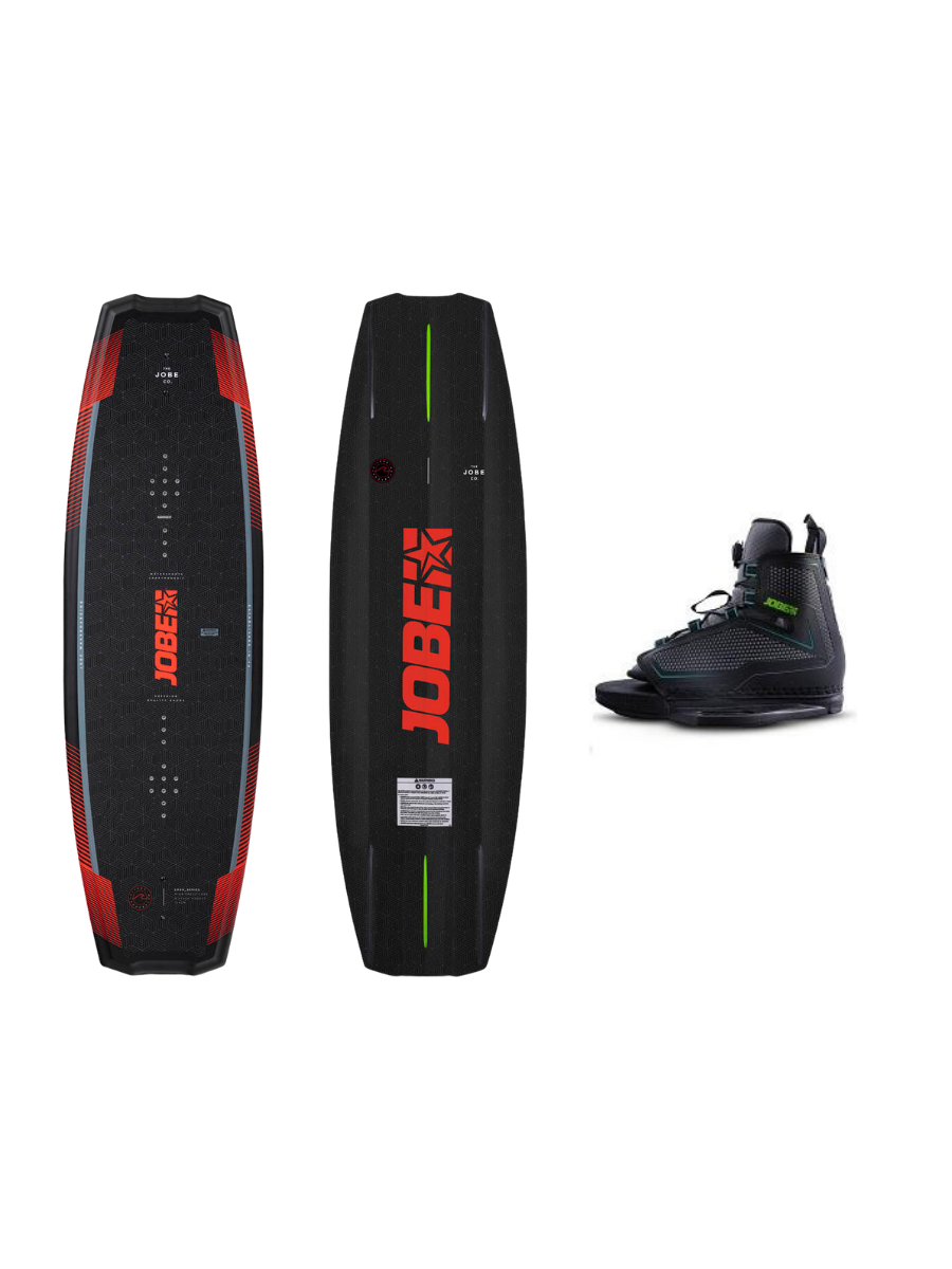 TABLA WAKEBOARD LOGO 138 + FIJACIONES UNIT 7/10 - 2