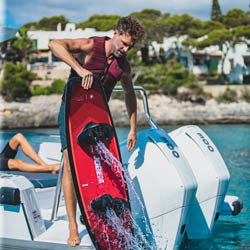 TABLA WAKEBOARD LOGO 138 + FIJACIONES UNIT 7/10 - 3