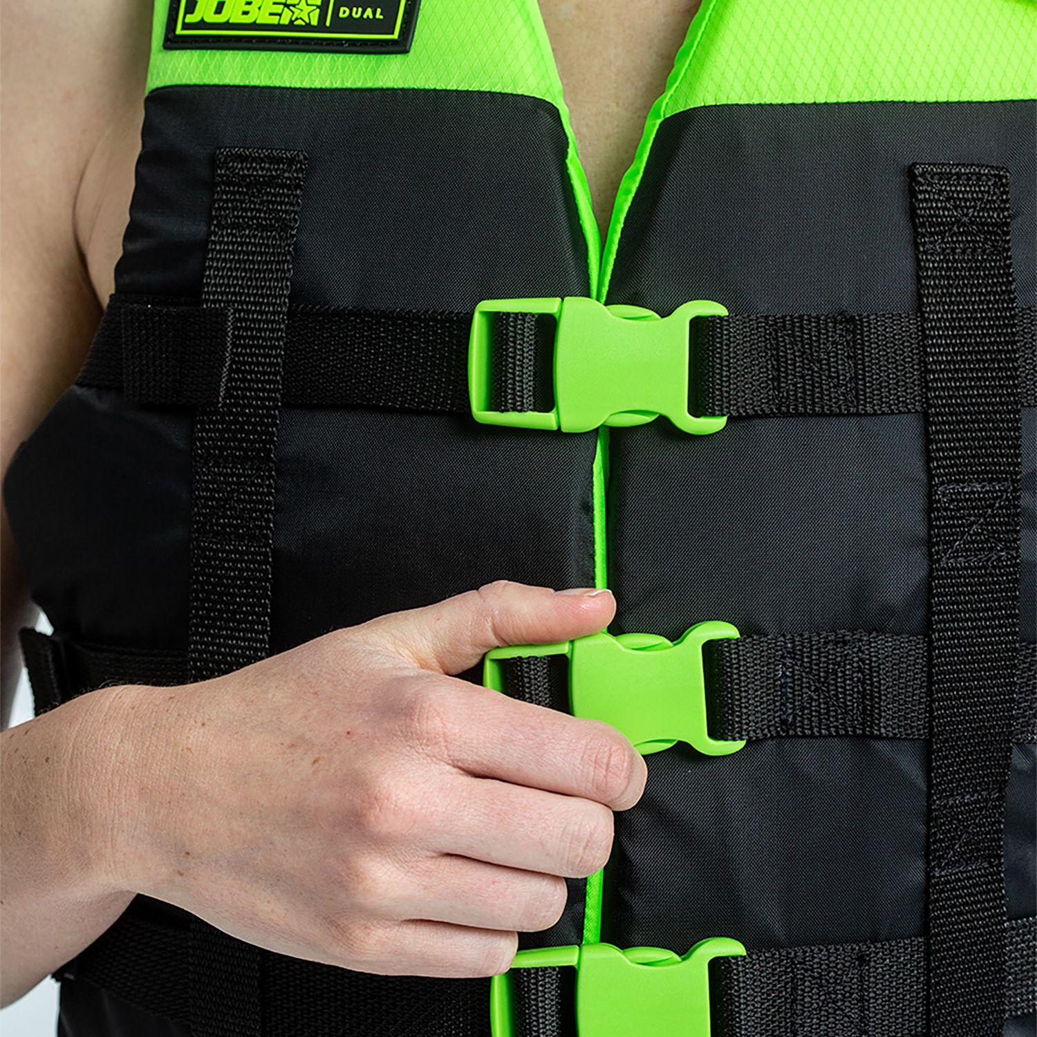 CHALECO SALVAVIDAS DUAL UNISEX VERDE LIMON - 2