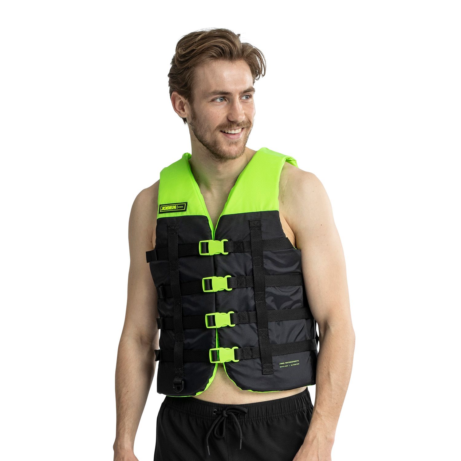 CHALECO SALVAVIDAS DUAL UNISEX VERDE LIMON - 1