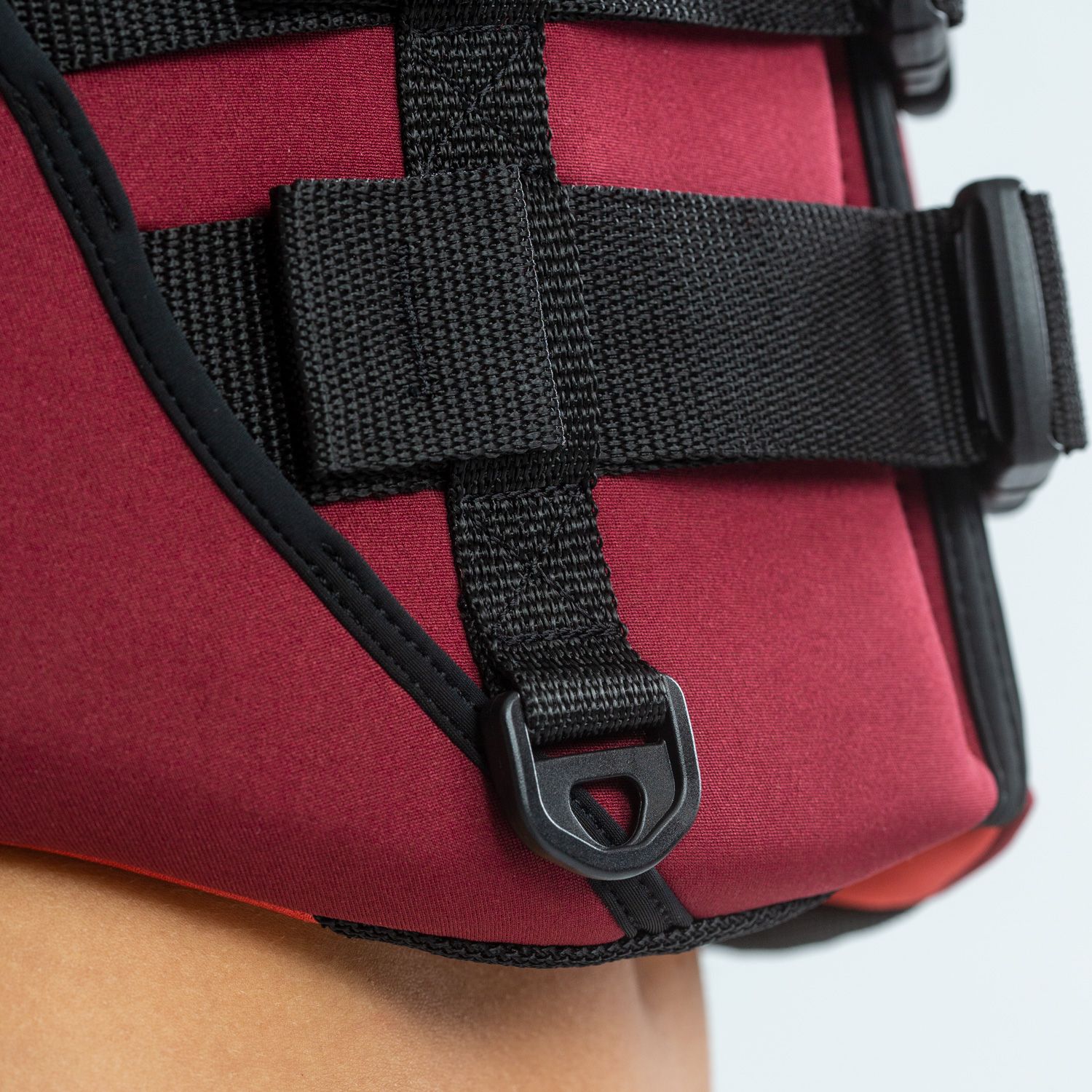 JOBE CHALECO SALVAVIDAS NEOPRENO MUJER EN COLOR ROJO - 3