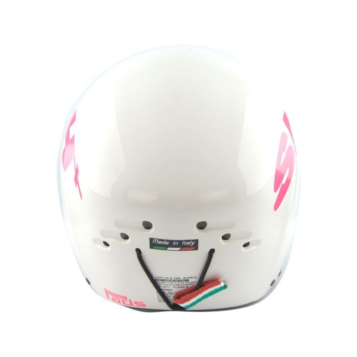 SH CASCO NIEVE PADS JUNIOR ADJ WHITE/PINK FLUO - 2