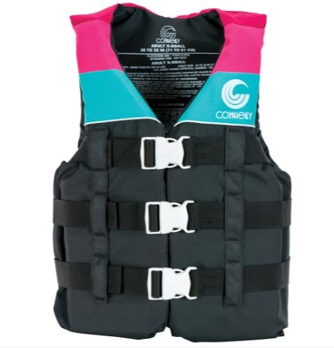 CONNELLY CHALECO SALVAVIDAS NYLON NIÑOS 35-55 KG RETRO - NEGRO - 2