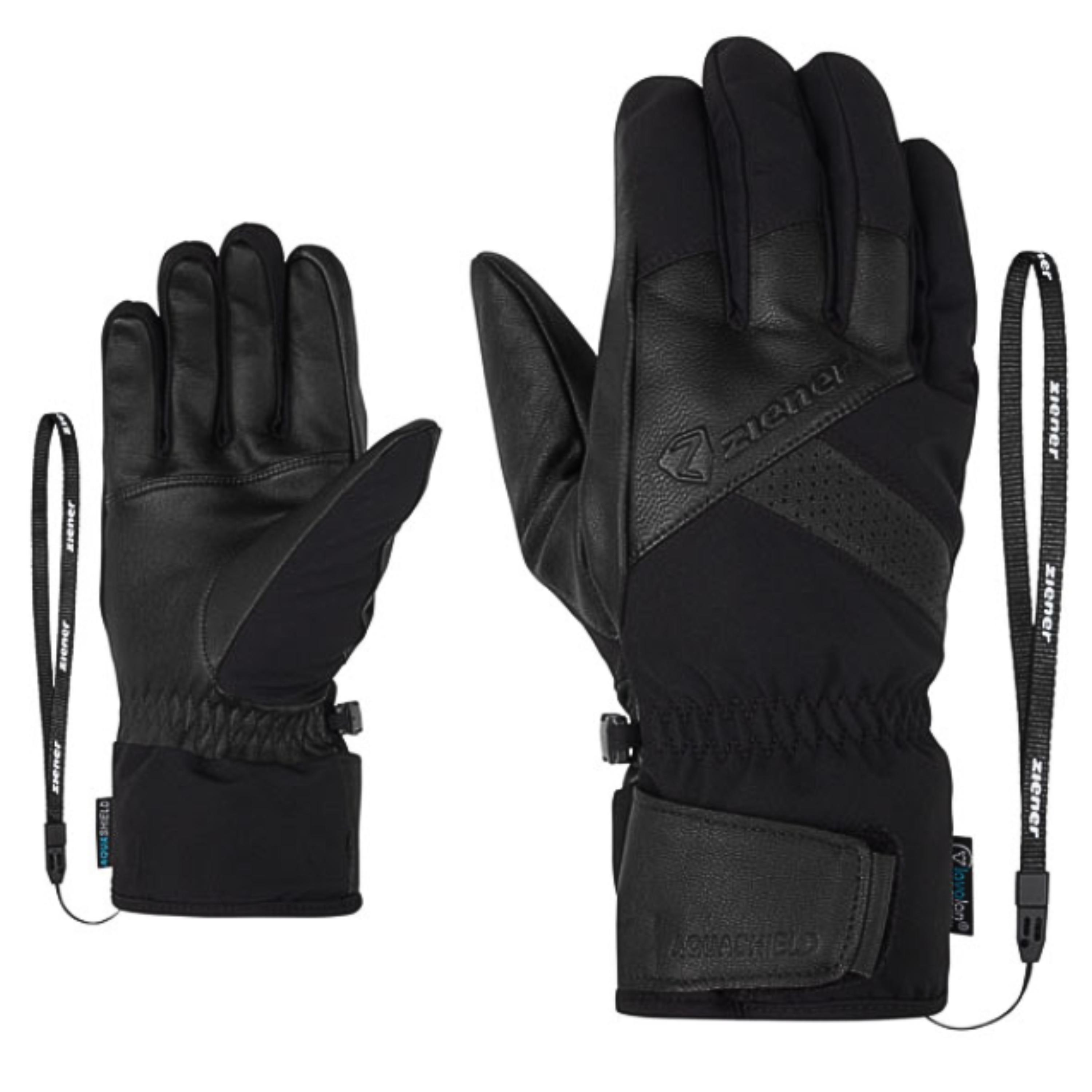 ZIENER GUANTE GETTER AS® AW BLACK - 9 - 1