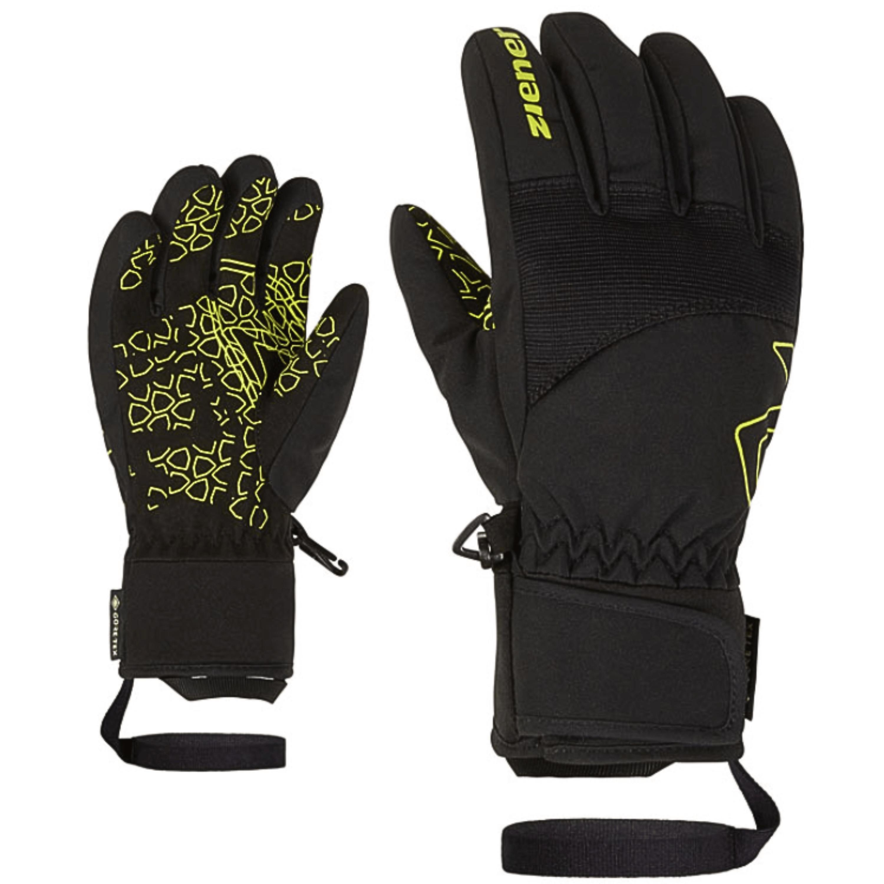 ZIENER GUANTE NIEVE LOTAR GTX  PR JUNIOR BLACK - 7 - 1
