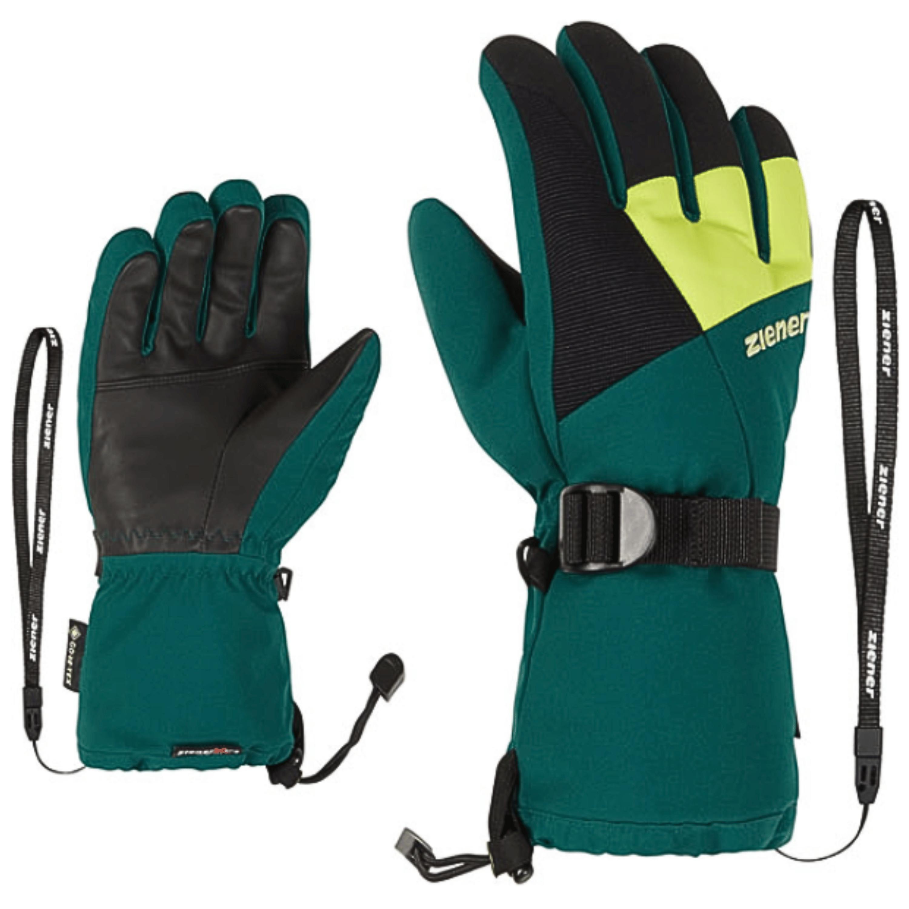 ZIENER GUANTE NIEVE LANI GTX JUNIOR DEEP GREEN - 5 - 1