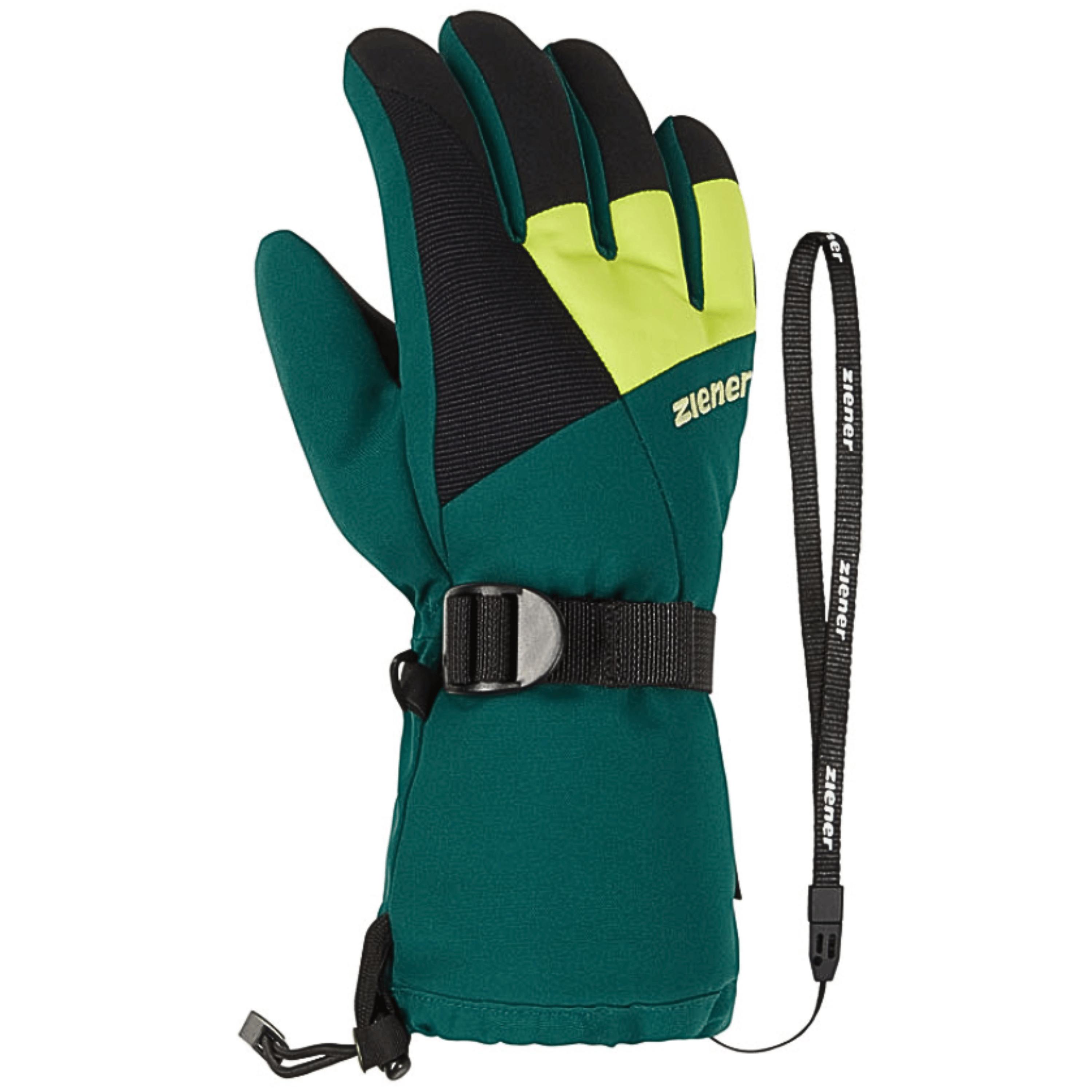 ZIENER GUANTE NIEVE LANI GTX JUNIOR DEEP GREEN - 5 - 3