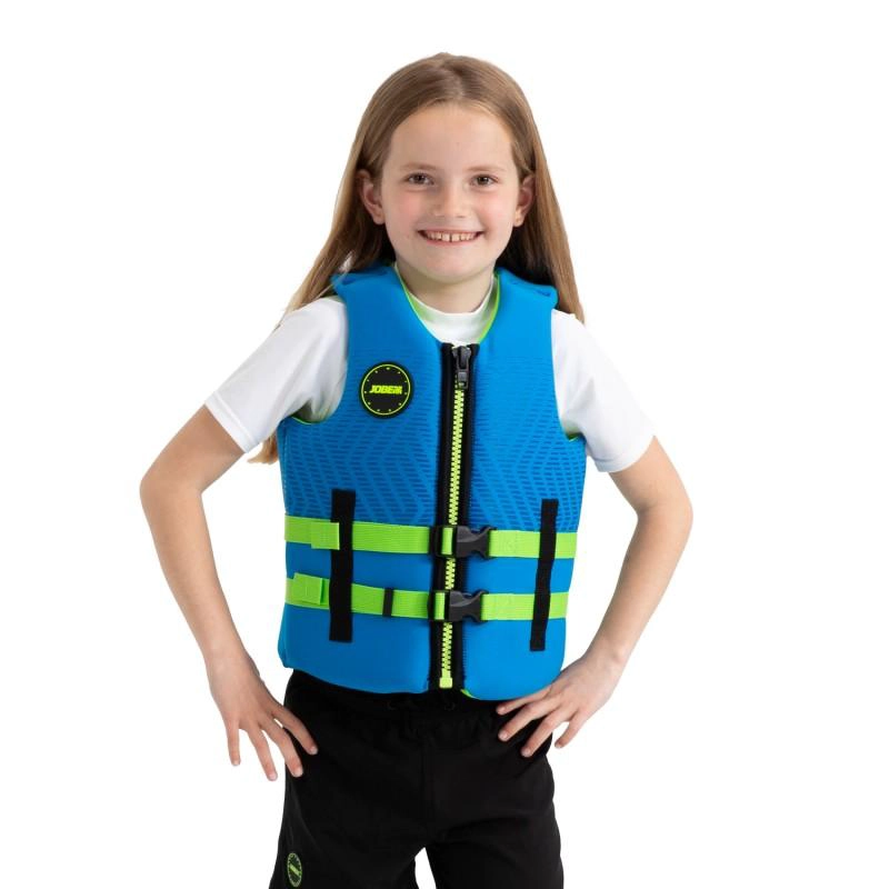 JOBE CHALECO SALVAVIDAS NEOPRENO NIÑOS AZUL - 140 - 1
